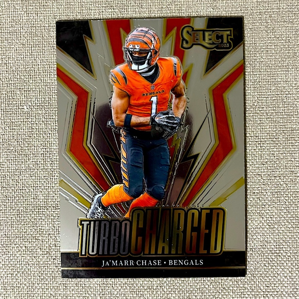 Ja’Maar Chase 2023 Panini Turbo Charged Cincinnati Bengals NFL Football Card